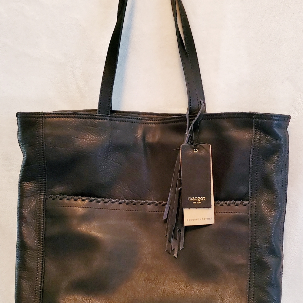 Women's margot leather tote bag